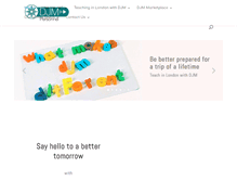 Tablet Screenshot of djm-teach.co.uk
